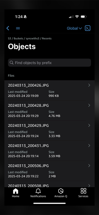 Sync with S3 Screenshot 7 of 7
