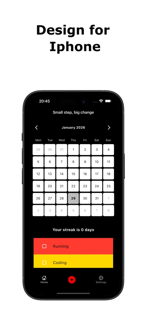 #4. DTB Don't Break The Chain (iOS) By: Dawid Brodowski