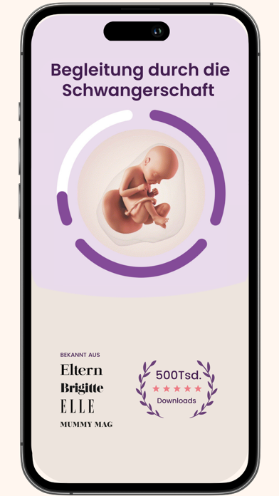 Screenshot #1 pour Schwangerschafts-App | keleya