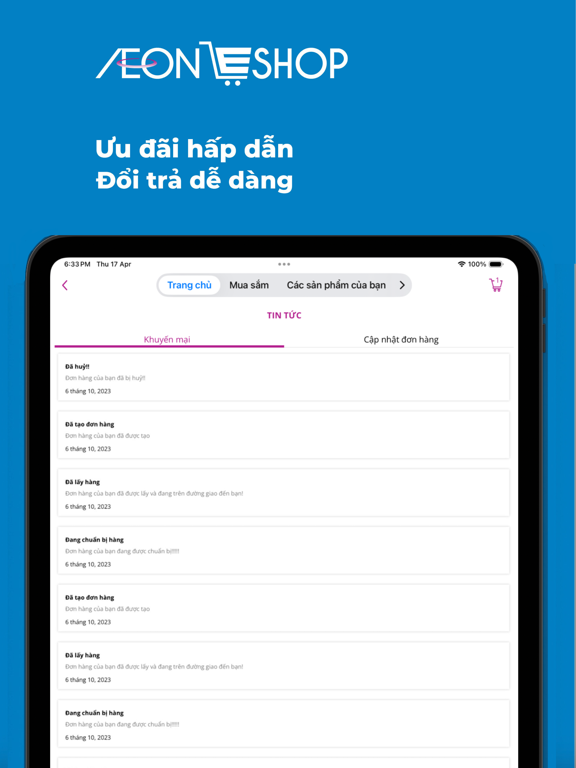 Screenshot #6 pour AEONESHOP - Online supermarket