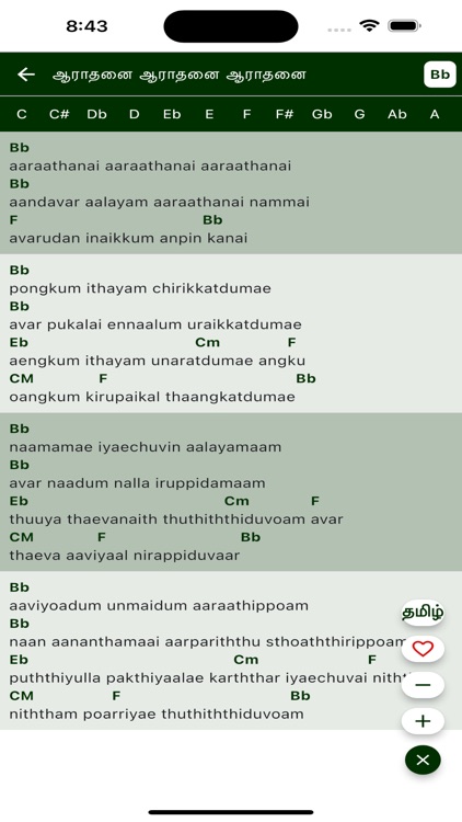 Tamil Christian Chords screenshot-4