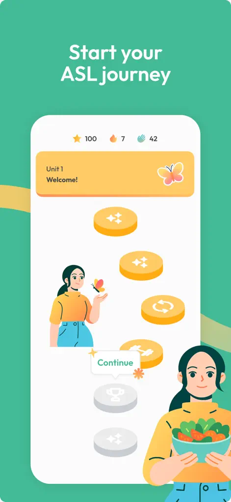 ASL Bloom - Sign Language - Education App | MWM