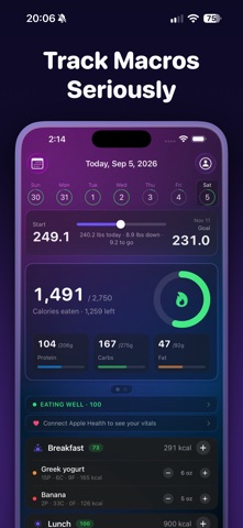 CleanMeal: AI Calorie Tracker Screenshot 1 of 9