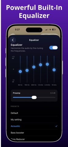 Music Player: Mp3 Player & Mp4 iPhone screenshot