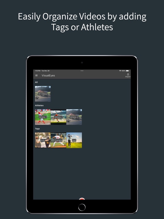 VisualEyes: Video Coaching App ipad screenshot 4