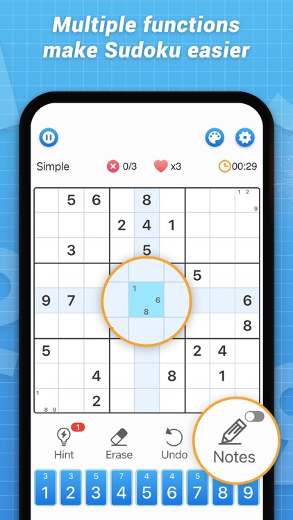 Sudoku - Exercise your brain screenshot-3