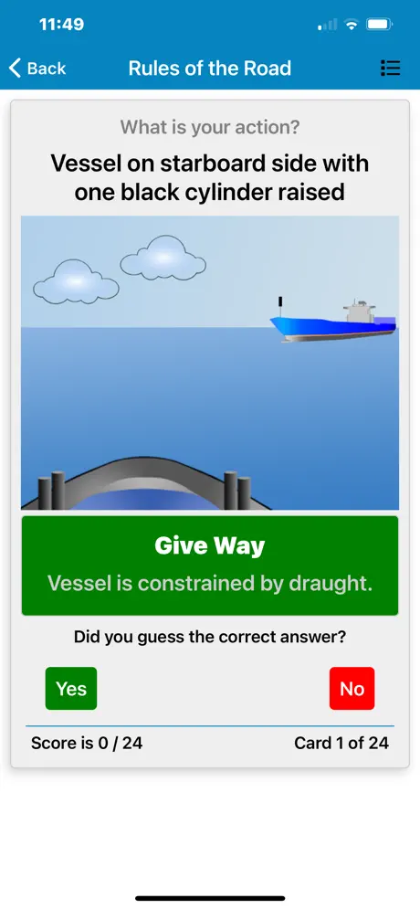 Marine Master Self Test screenshot 2