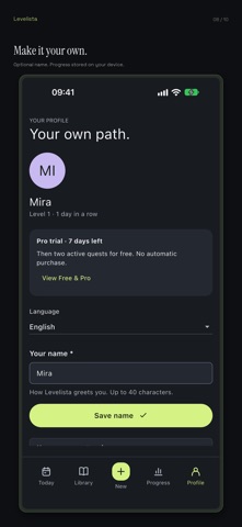 Levelista: Habit Tracker screenshot 4