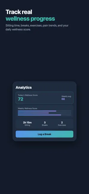 SitFlow: Desk Wellness Coach screenshot 4