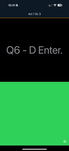 OSC Cue Light screenshot