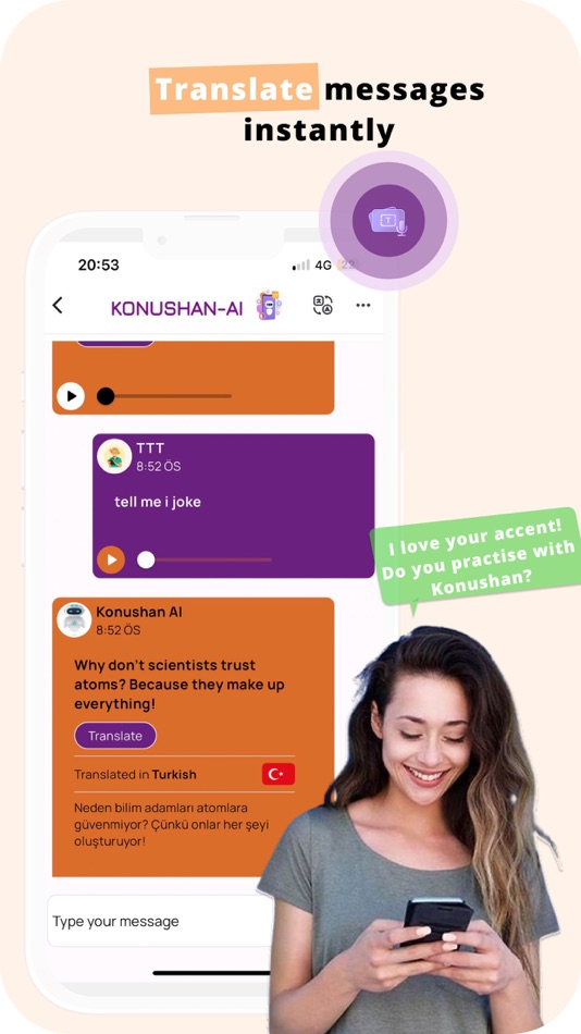 #7. Konushkan: Language Exchange (iOS) 来自: Mesut Toruk