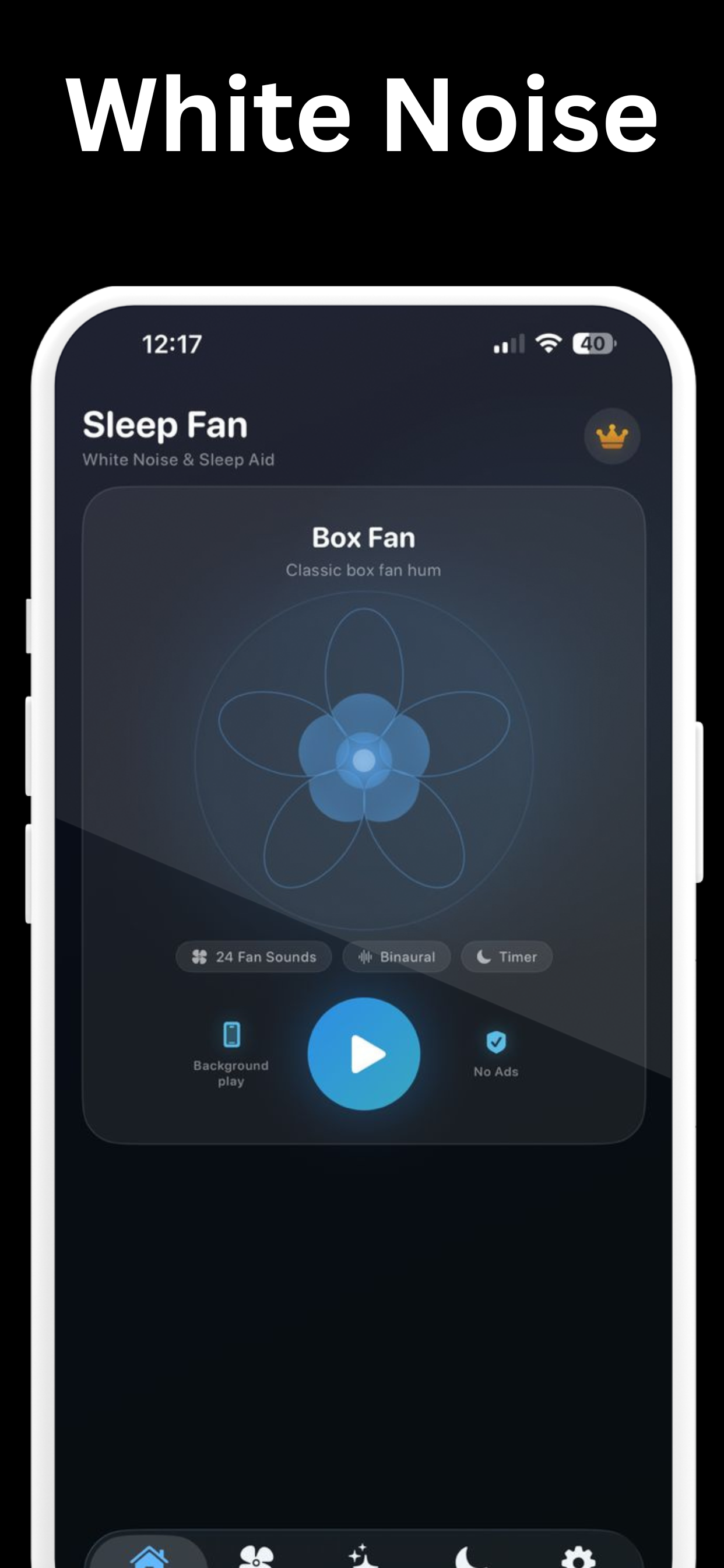 White Noise Sleep Sounds Rain screenshot 2