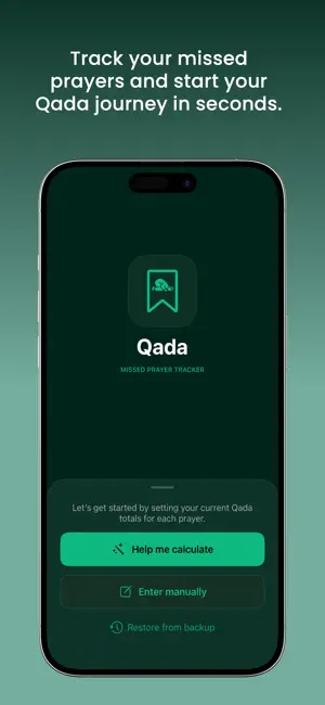 Qada Tracker screenshot 1