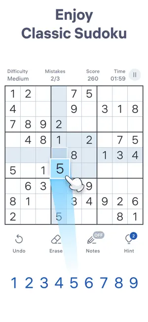 Sudoku.com - Number Games screenshot 2