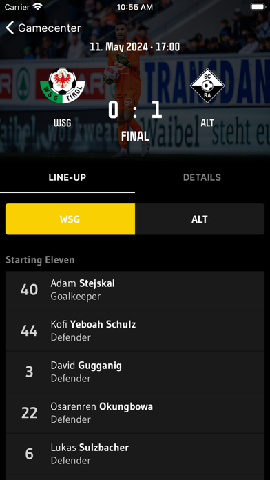 SC Rheindorf Altach Screenshot
