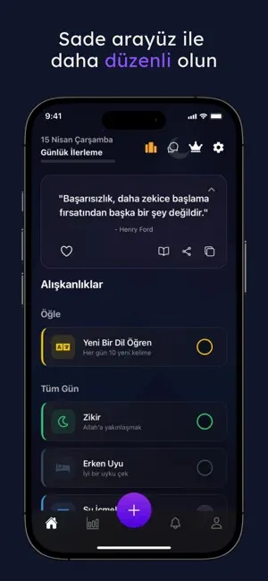Motika - Alışkanlık Takibi screenshot 1