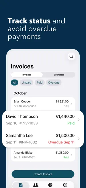 Simple Invoice Maker - App screenshot 4