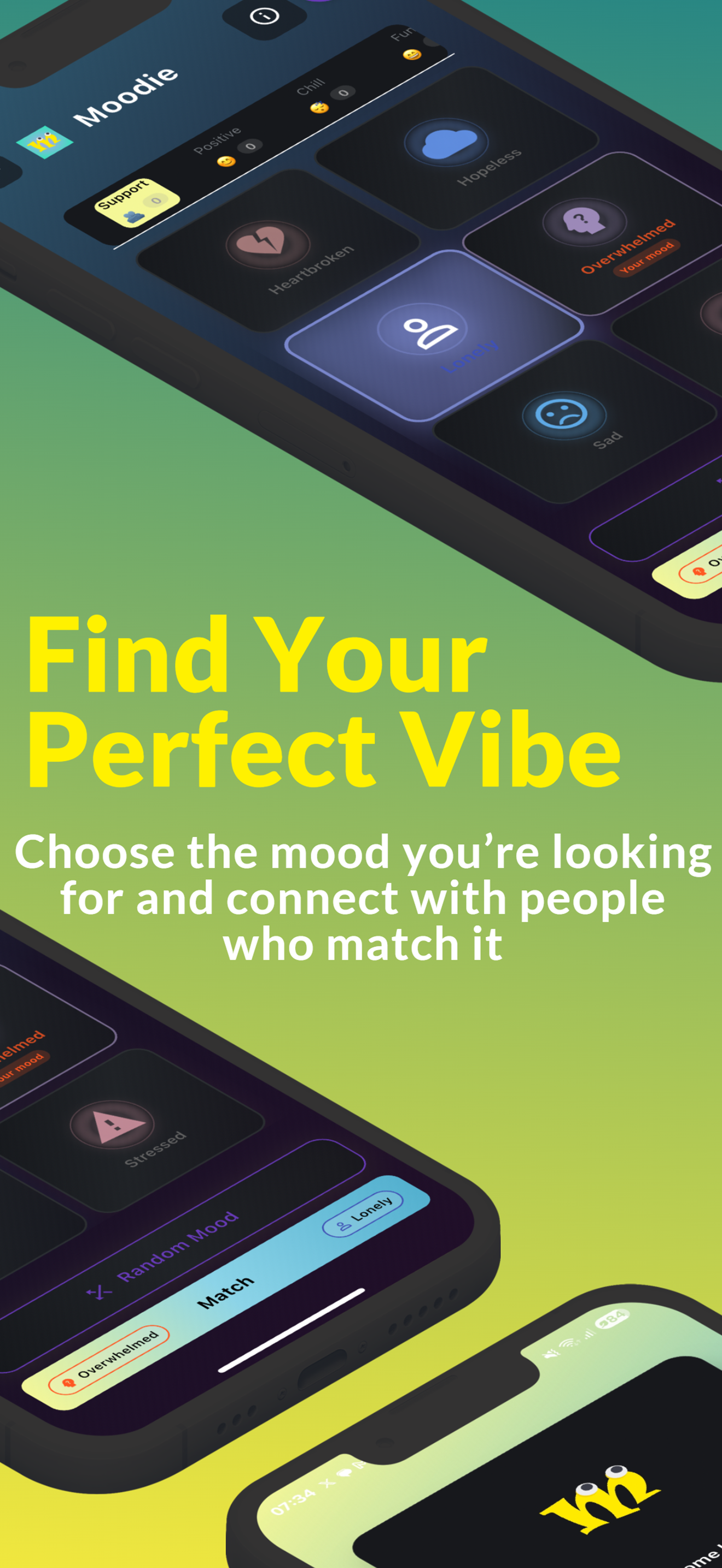 Moodie - Real Conversations screenshot 3