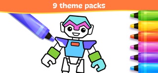 Coloring Book: Kids Games iPhone screenshot