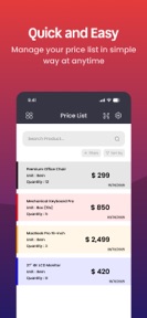 Price List Maker - Creator screenshot