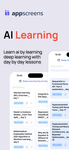 Ai Academy : Deep Learning iPhone screenshot