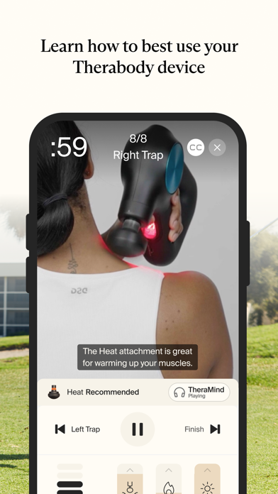 Therabody iPhone screenshot 4 - Health & Fitness app