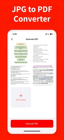 Photos to PDF + screenshot