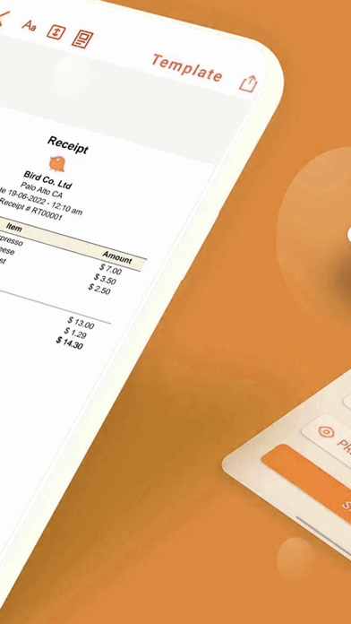 Receipt Maker:Sign Send, Print Screenshot