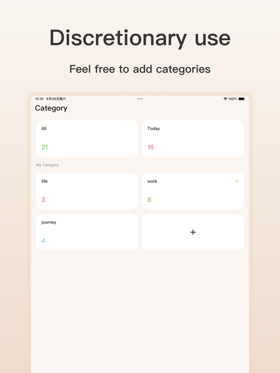 Lister - To Do List &Widget iPad screenshot 4 - Productivity app