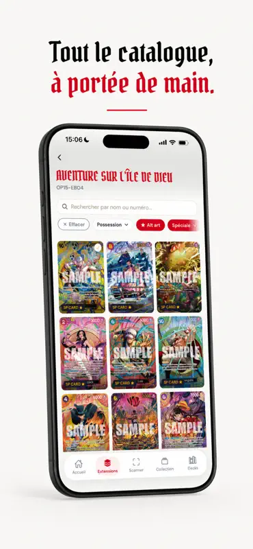 OP Cardex: Cartes, Decks, Prix screenshot 3 of 6