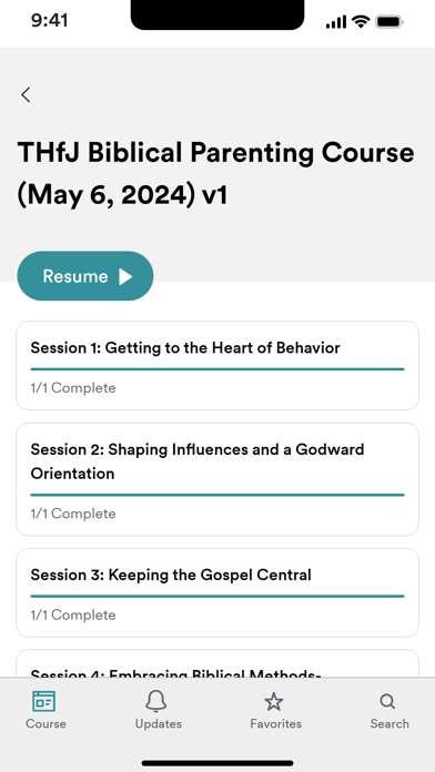 Training Hearts Parenting Screenshot