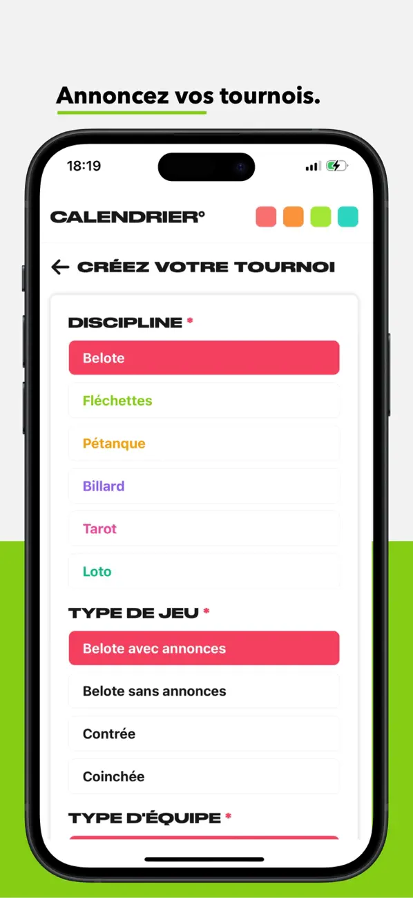 Screenshot #3 pour Calendrier° Pocket