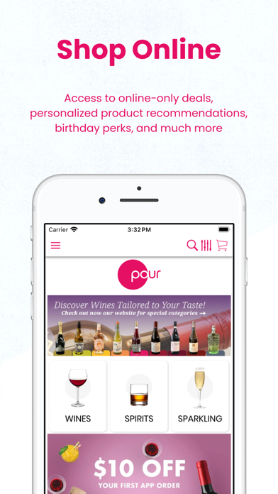 Pour Wines Screenshot
