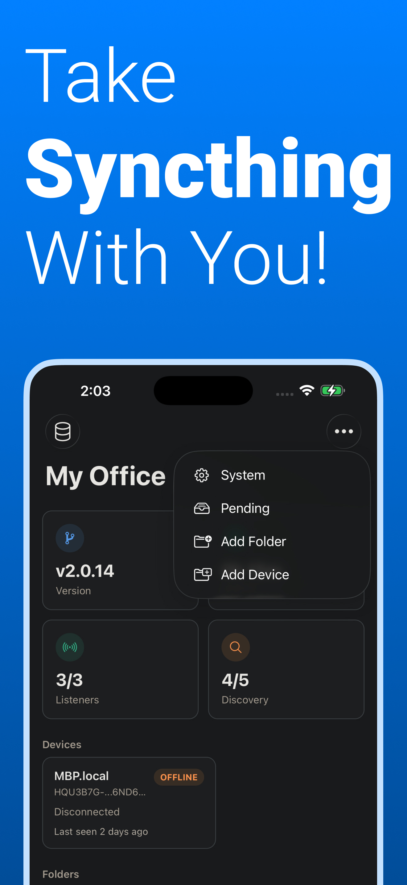 Syncthing Monitor