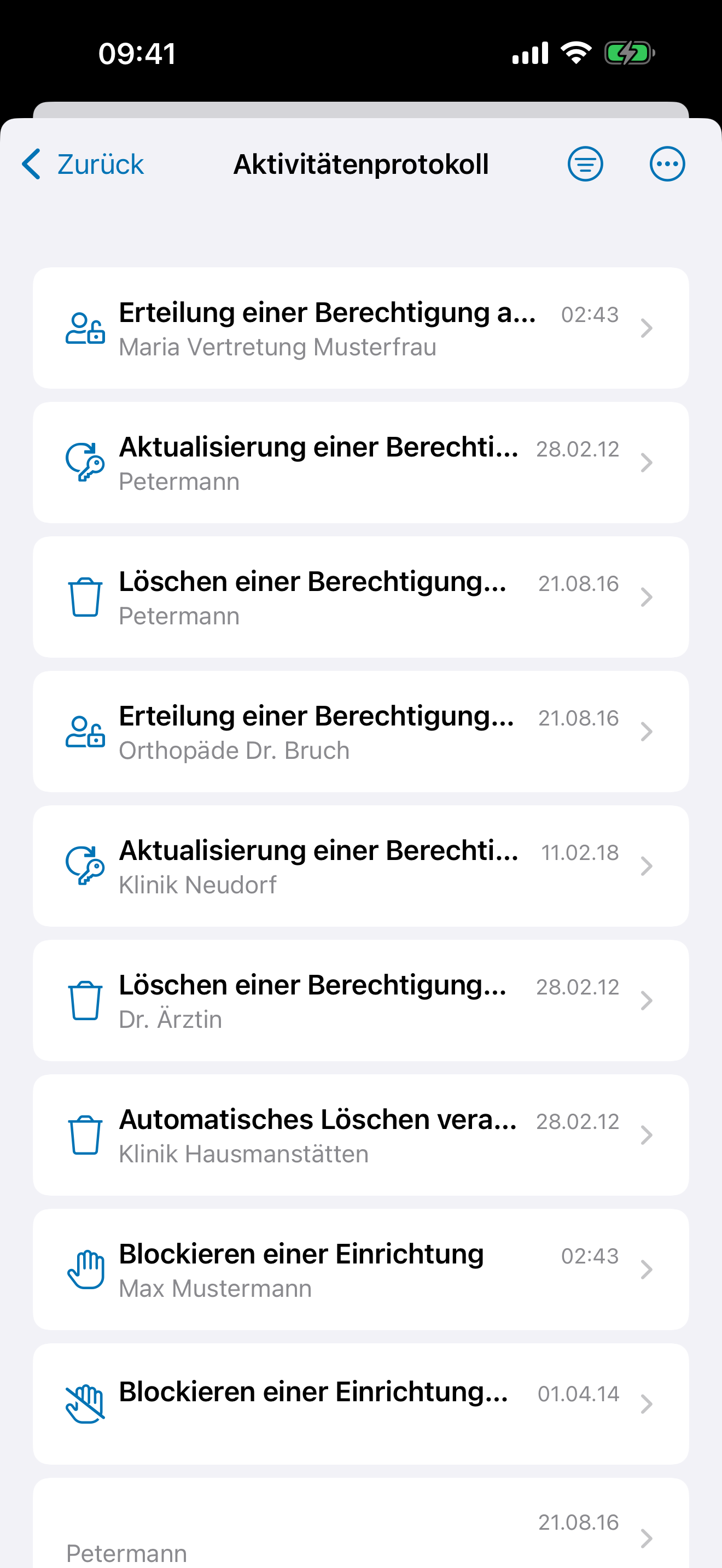 BKK Linde Patientenakte screenshot 9