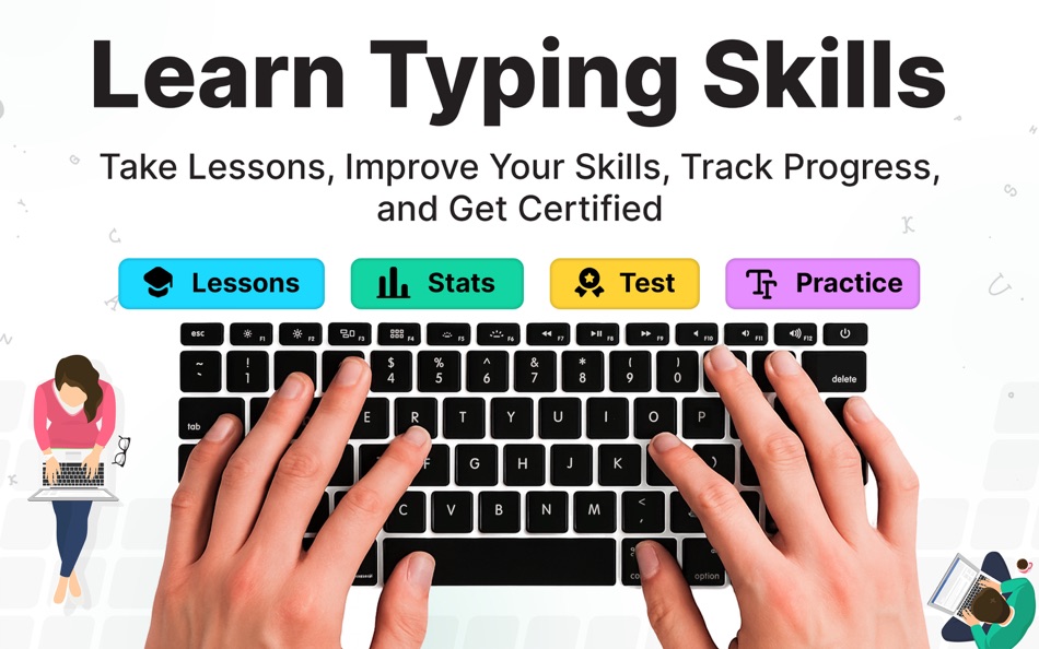#1. Typing Practice: Learn to Type (macOS) 由: HHH Technologies LLC