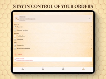 House of Honey iPad screenshot