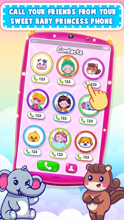 Girls Princess Phone Toy Games