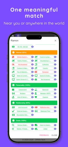 Modern Matchmaker screenshot