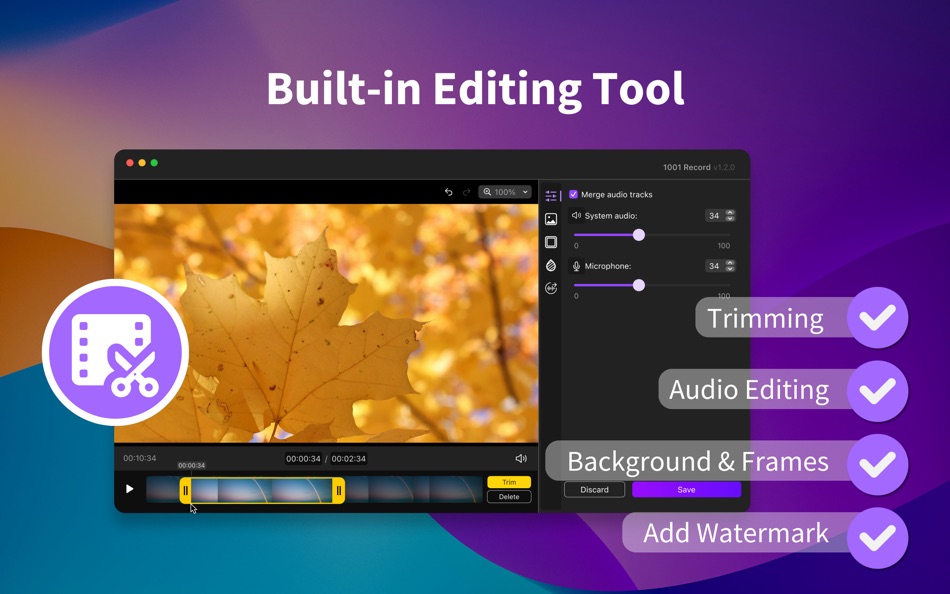 #5. 1001 Record: Screen Recorder (macOS) 由: Nero AG