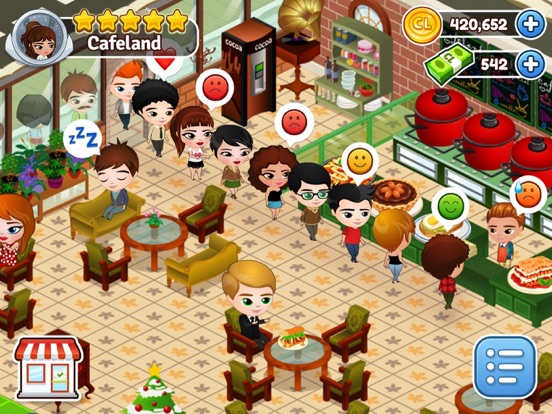 Cafeland - Restaurant Koken iPad app afbeelding 4
