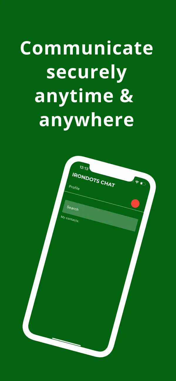 Screenshot #1 pour IRONDOTS CHAT