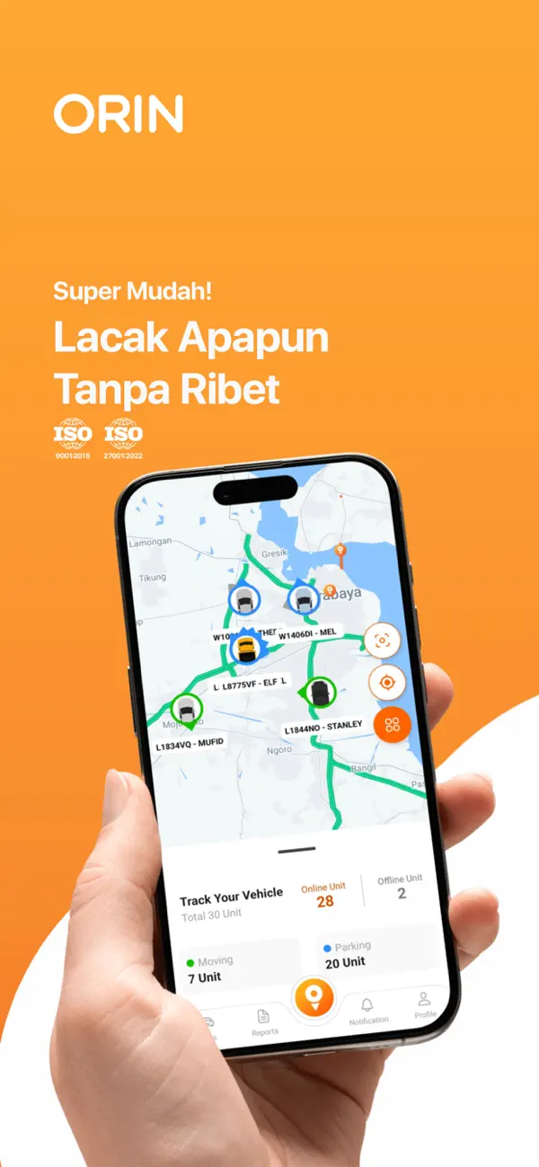 Screenshot #1 pour ORIN - GPS Tracking