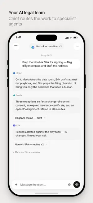Jarel: AI Legal Assistant screenshot 1