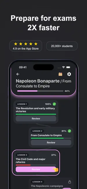 Atom AI: Study & Flashcards screenshot 1
