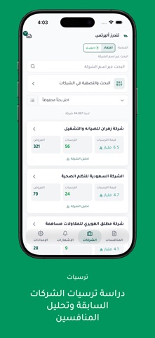 Tenders Alerts | تندرز اليرتس screenshot
