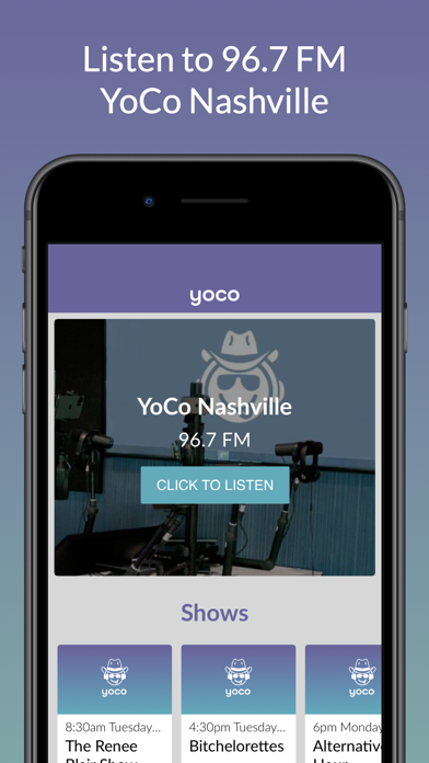 YoCo Country 96.7 FM Screenshot