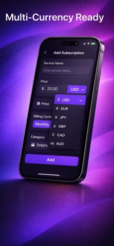 SubscHub: Track Subscriptions Screenshot 4 of 5