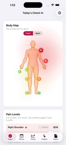 FlareCare: Symptom Tracker screenshot