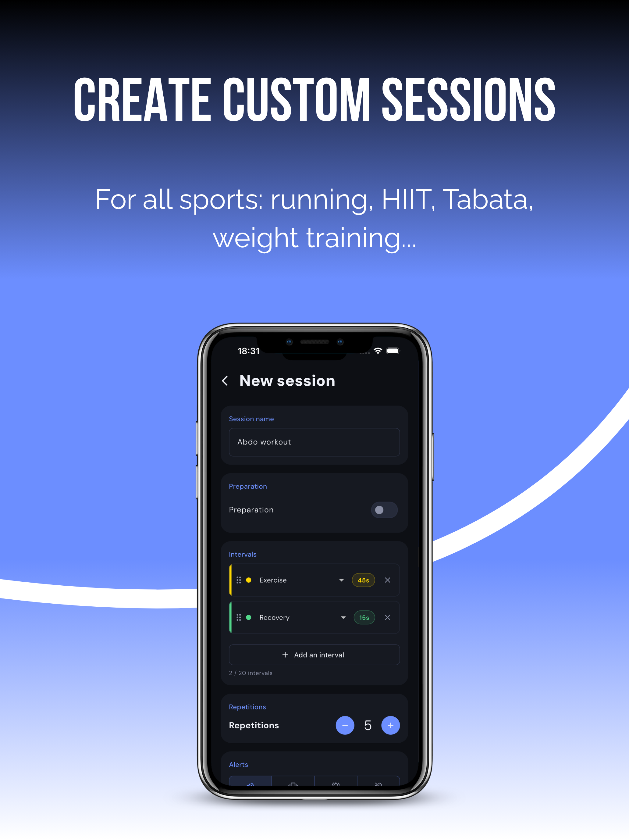 Session: Interval Timer screenshot 9